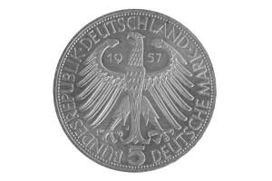 5 Mark, Joseph Freiherr von Eichendorff