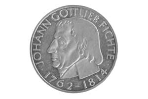 5 Mark, Johann Gottlieb Fichte