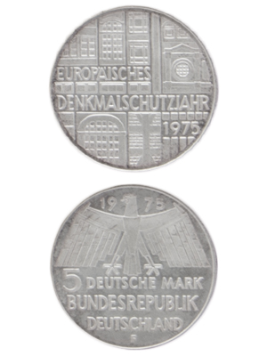 5 Mark, Europäisches Denkmalschutzjahr