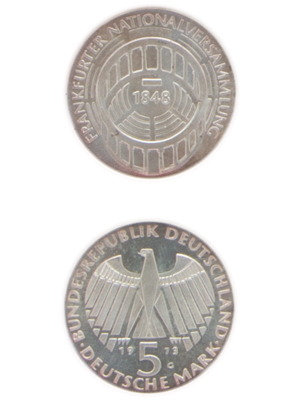 5 Mark, Frankfurter Nationalversammlung