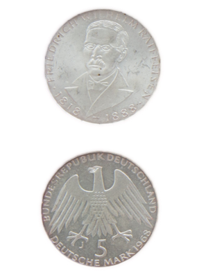 5 Mark, Friedrich Wilhelm Raiffeisen