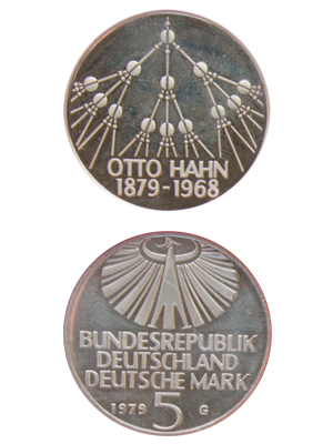 5 Mark, Otto Hahn